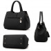 Женская кожаная сумка 8805-25 BLACK